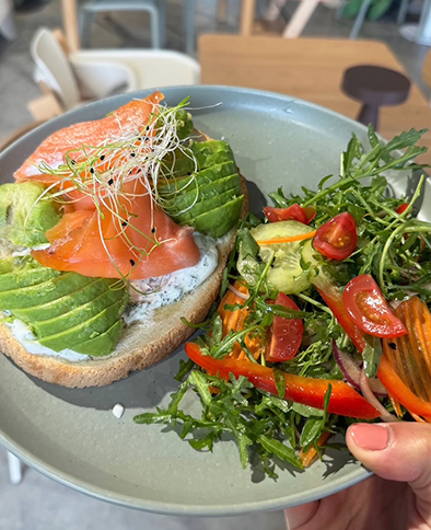 Déjeuner healthy